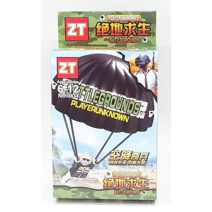 Bricks /  lego PUBG parasut 3