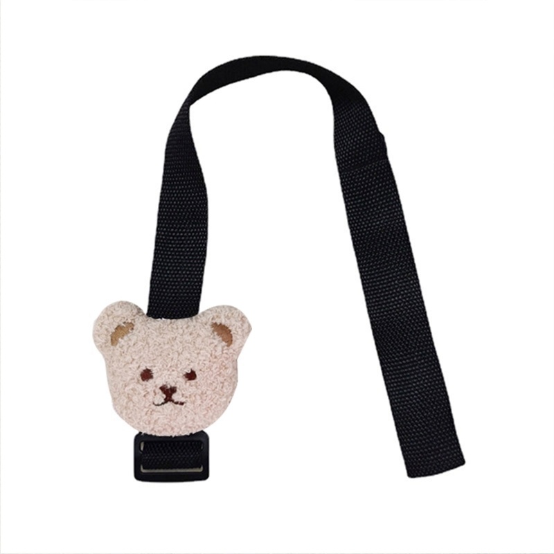 Mary Safety Wrist Strap Dengan Plush Bear End Sliding Cegah Sabuk Pergelangan Tangan Untuk Troli