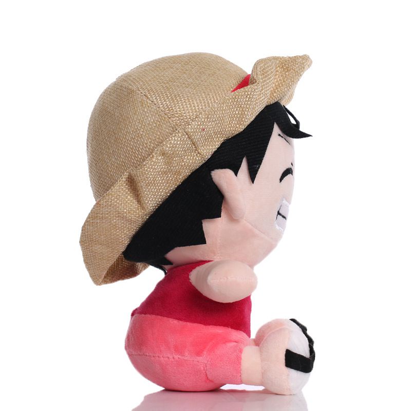 Kawaii One Piece Plush Toys Stuffed Chopper Cartoon Lovely Toy 25Cm Luffy Chopper Sabo Plush Dolls Cute Peluche Gift for Boy Kid