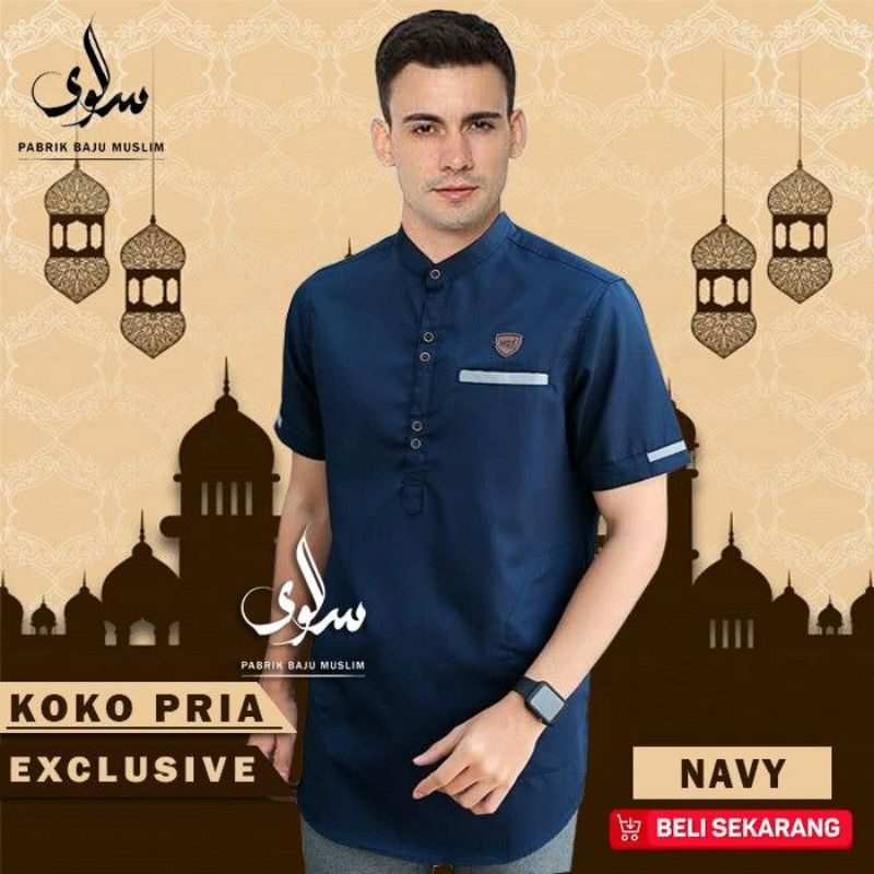 Koko kurta pria exclusive adem