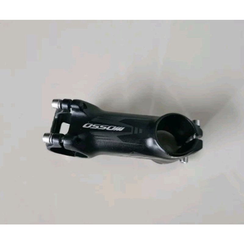 Stem Mosso Super Light Panjang 80 x 31.8 MM Angle 7 Derajat Black Gray - 8 Cm  8cm 80mm Alumunium Ringan bisa sepeda mtb roadbike balap road bike