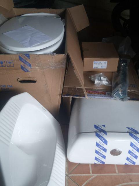 Kloset Duduk Closet Toilet Toto Cw422j/sw422jp White  Complete Set  (bisa Kirim Jogja & Jateng)