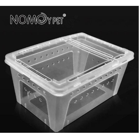 Kotak Reptil Enclo Reptile Tarantula Vivarium gecko Feeding Box Kandang Reptil Kura-Kura