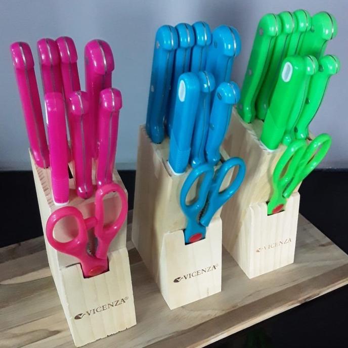 

KNIFE SET VICENZA / PISAU SET WARNA POLOS V920K BVN65496G