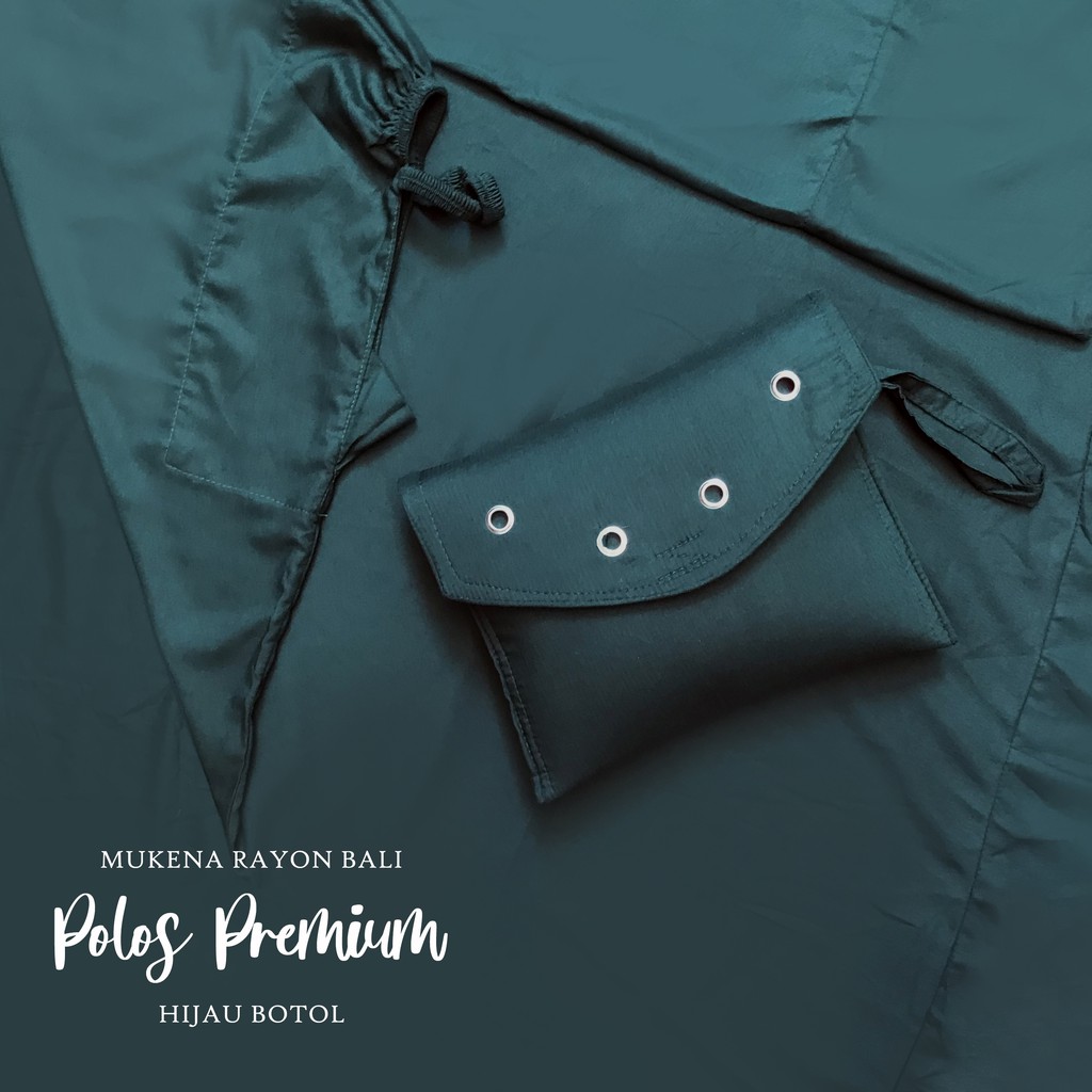 MUKENA BALI TASIK - MUKENA DEWASA POLOS PREMIUM
