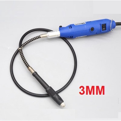 Selang Fleksibel Mesin Bor Kabel Tunner Tuner Cuner Handpiece Foredom CNC 6.5mm 6mm 3mm Mollar Die Grinder Mata Bor Elektrik