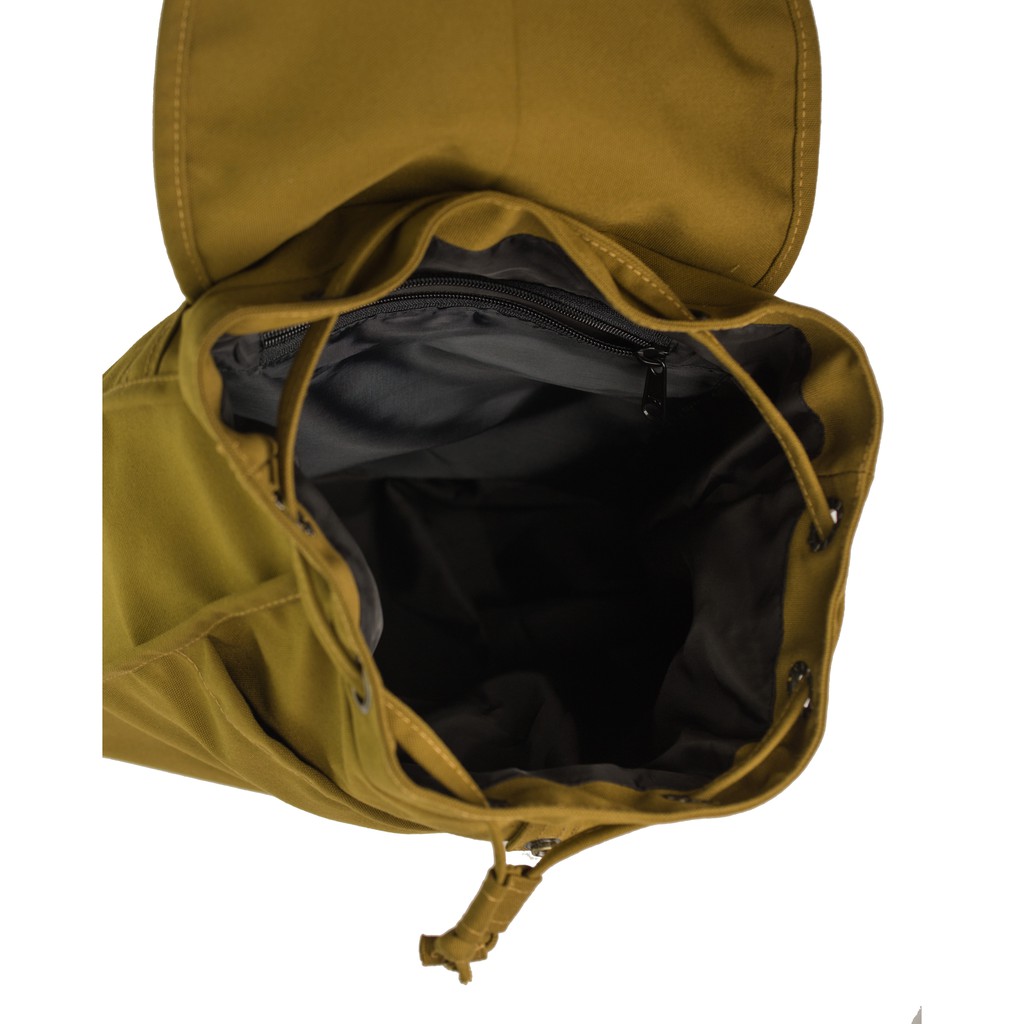 Imokey Onyx Olive: Basic Drawstring Backpack - Tas Ransel Pria Tas Ransel Wanita