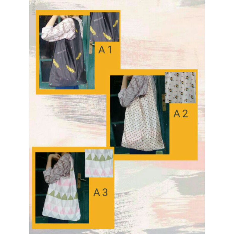Tas Belanja / Shopping Bag Lipat Kecil