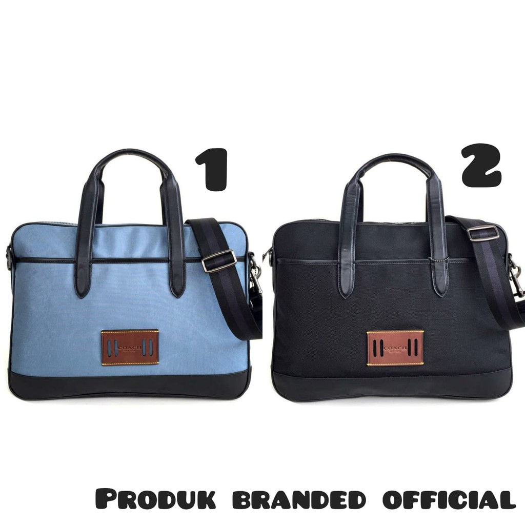 Tas Wanita Tas Laptop COACH Hamilton Cordura Briefcase -115