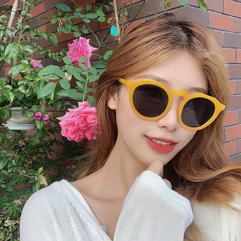 Kacamata Hitam Fashion Pria Dan Wanita Anti Uv Korean Import