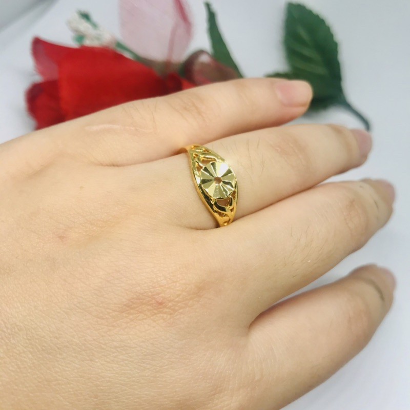 Cincin dubai kecil 24k xuping dapat 2