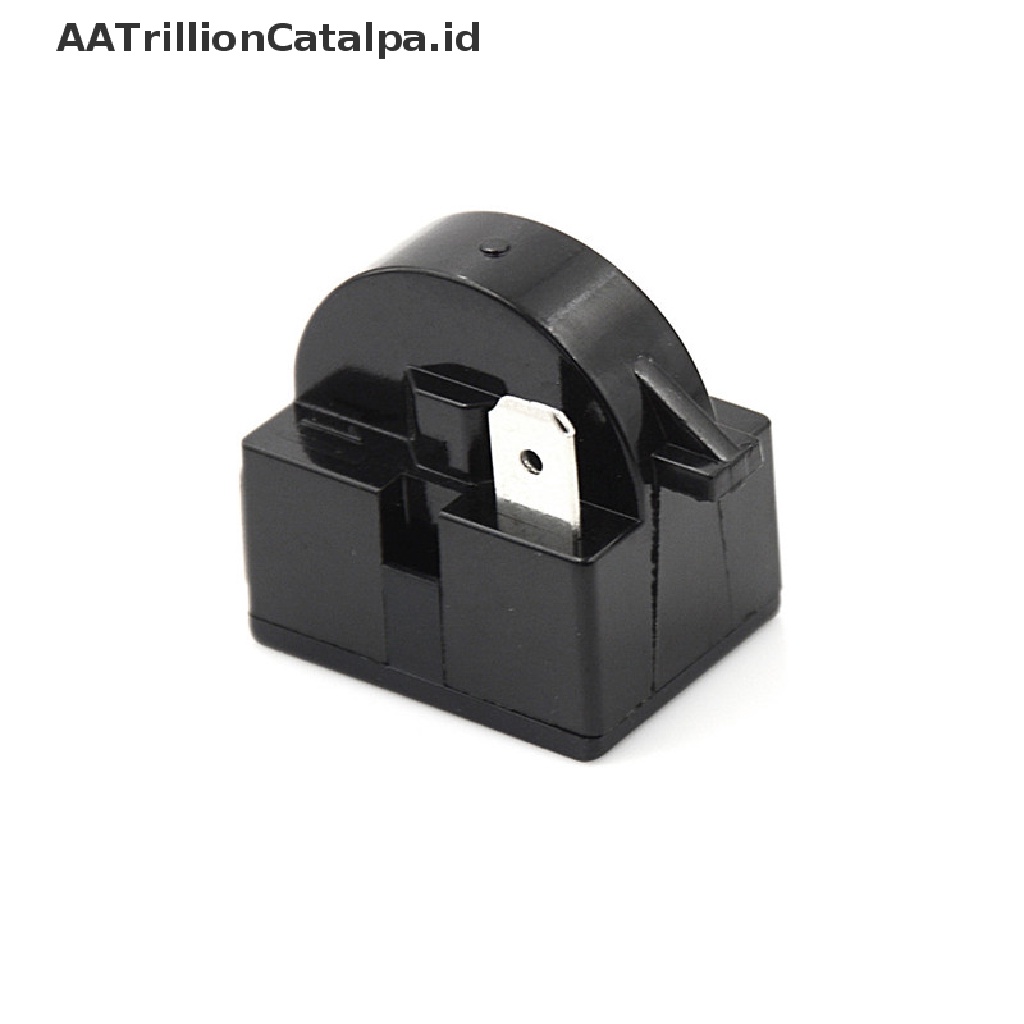 Aatrillioncatalpa Starter Relay PTC 1 Pin 4.7 Ohm Warna Hitam Untuk Kulkas