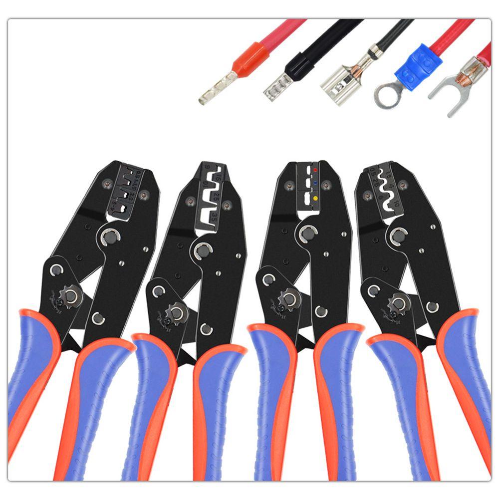 Solighter Ferrule Crimp Sets Alat Tukang Listrik Manual Wire Crimper Tool Wire Terminal Ferrule Crimper Plier Tang Crimping Tang Jaws