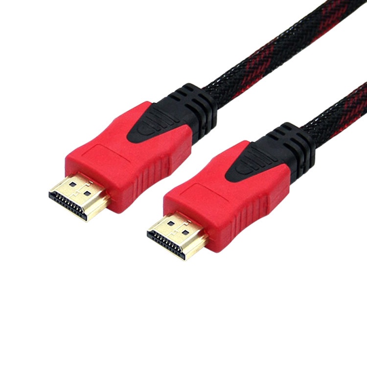 Kabel HDMI to HDMI Cable male to male 1,5 meter Nylon High Speed Proyektor multimedia untuk komputer PC laptop tv kuat tebal  hdmi to hdmi