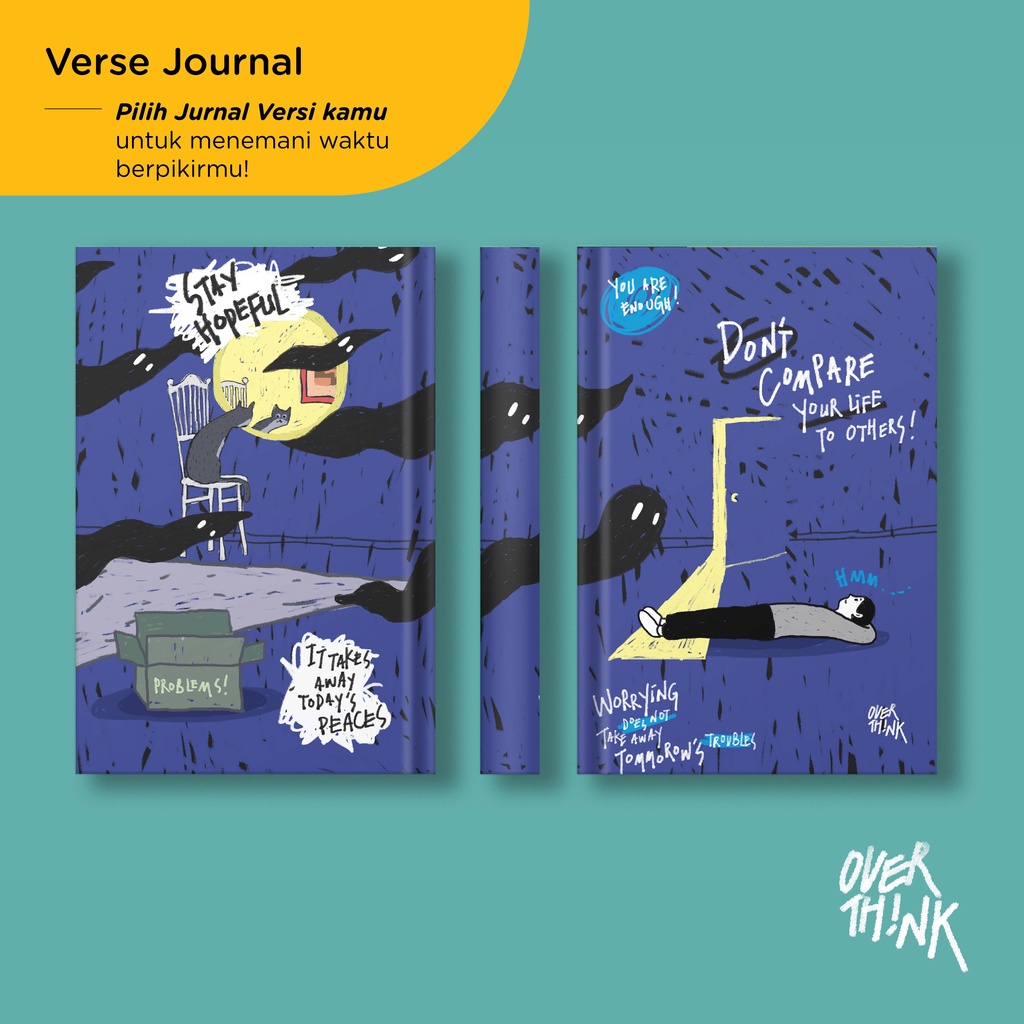 

Planner Book | Jurnal | Notebook | Buku Agenda | Jurnal A5 | Hard Cover | OverthinkStore | Kado Ulang Tahun