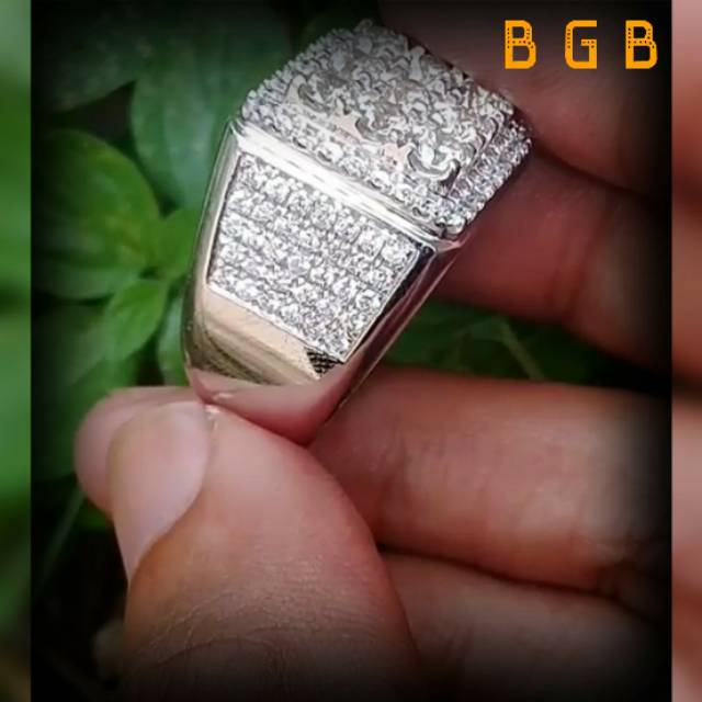 ASLI Cincin Berlian Mata 9 - 3 carat