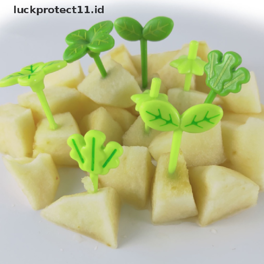 8 Pcs Picks Mini Bentuk Vork Untuk Kue Buah Salad