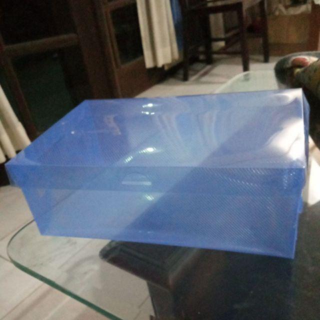 Kotak Tempat Sepatu Plastik Transparan