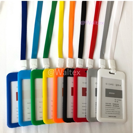 

ID Card Holder Name tag id / Card Holder / Tempat ID Card 2 sisi