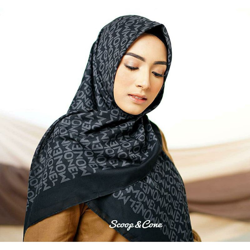 hijab monel barcode books monochrome black