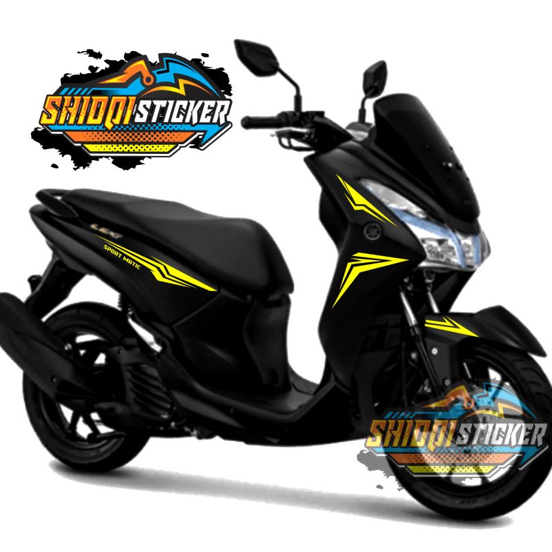 stiker motor Stiker lexi Sticker motor Yamaha lexi lis bodi lexi.