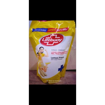 Jual Lifebuoy Body Wash Lemon Fresh Ml Lifebuoy Sabun Mandi Cair Anti Bakteri Shopee