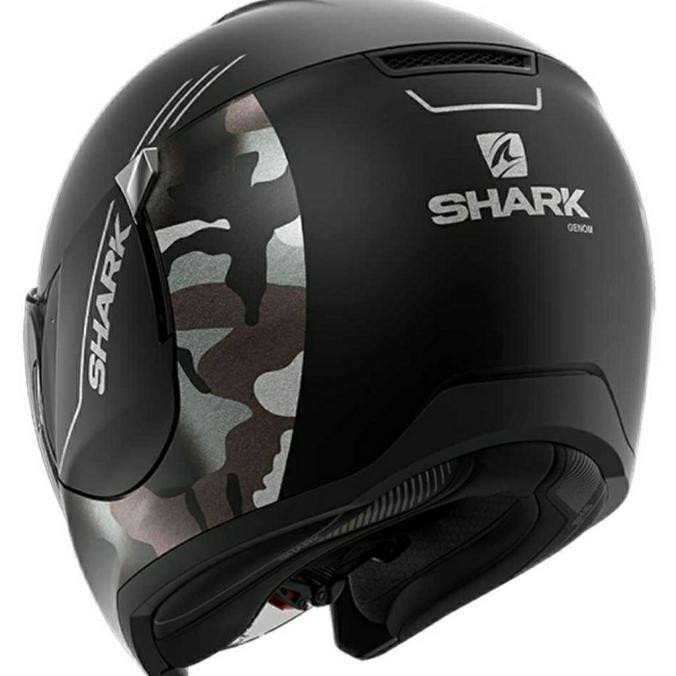 Jual Shark Citycruiser Genom Black Grey Ksa Helm Motor Half Face