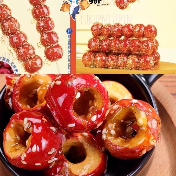 

✮ [BEST SELLER] China BingTang HuLu - Chinese Sugar-Coated Hawthorn Berry Fruit Sticks (25gr) 