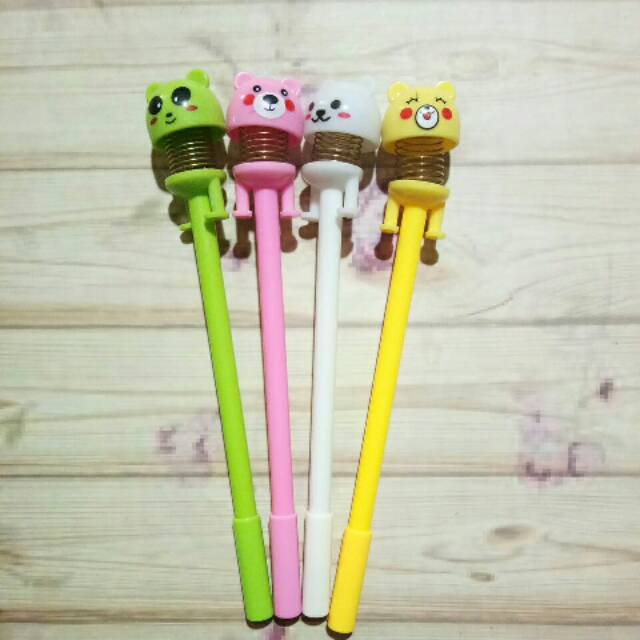

Pulpen Gel Per Karakter Beruang Lucu @12 pcs per pack