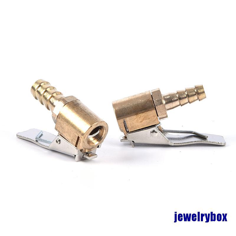 (Jewelrybox) Adaptor Konektor Katup Pompa Ban Mobil Bahan Kuningan