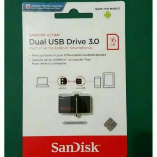 Flashdisk otg sandisk 16gb