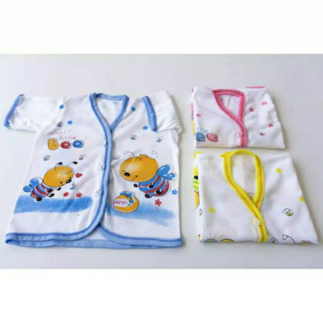 12 pics baju bayi lengan pendek harga grosir murah