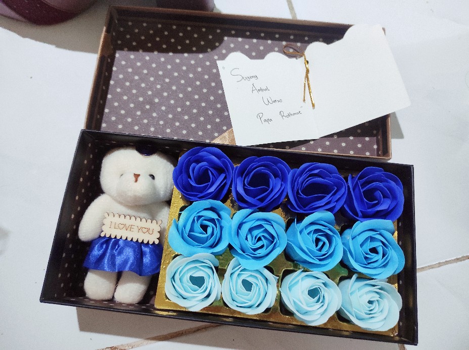 Hadiah Valentine,ultah Unik ! Flower Soap (bunga Dr Sabun ) Buket Valentine Murah Dan Unik