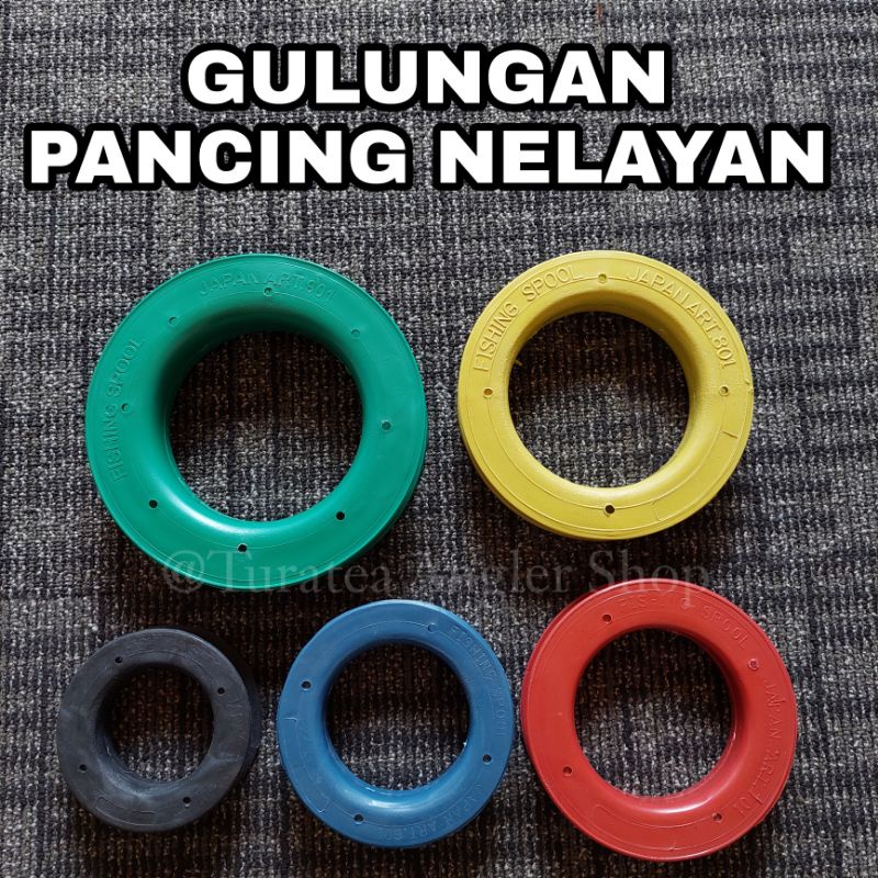 Spool Plastik Gulungan Pancing Nelayan Hand Line