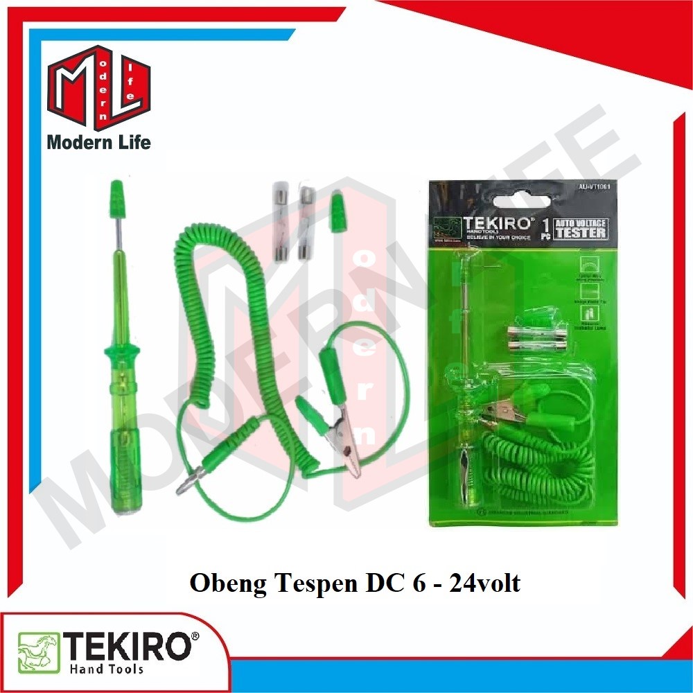 Obeng Tespen DC Tekiro / Tespen DC Listrik / Tespen Aki / Tespen Kabel