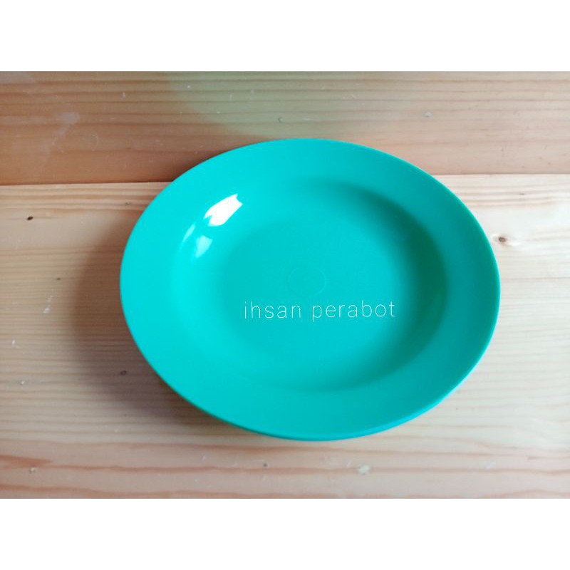 (12Pcs) Piring Plastik 9&quot; / Piring Makan / Tantos