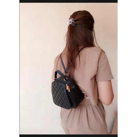 TAS RANSEL WANITA / TAS MINI KOREA / TAS GENDONG WANITA KEKINIAN