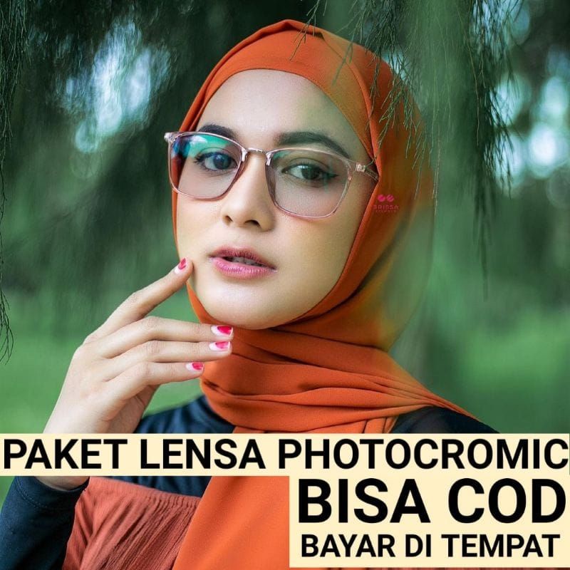 [ SALE ] KACAMATA 2166 | ANTIRADIASI | PHOTOCROMIC