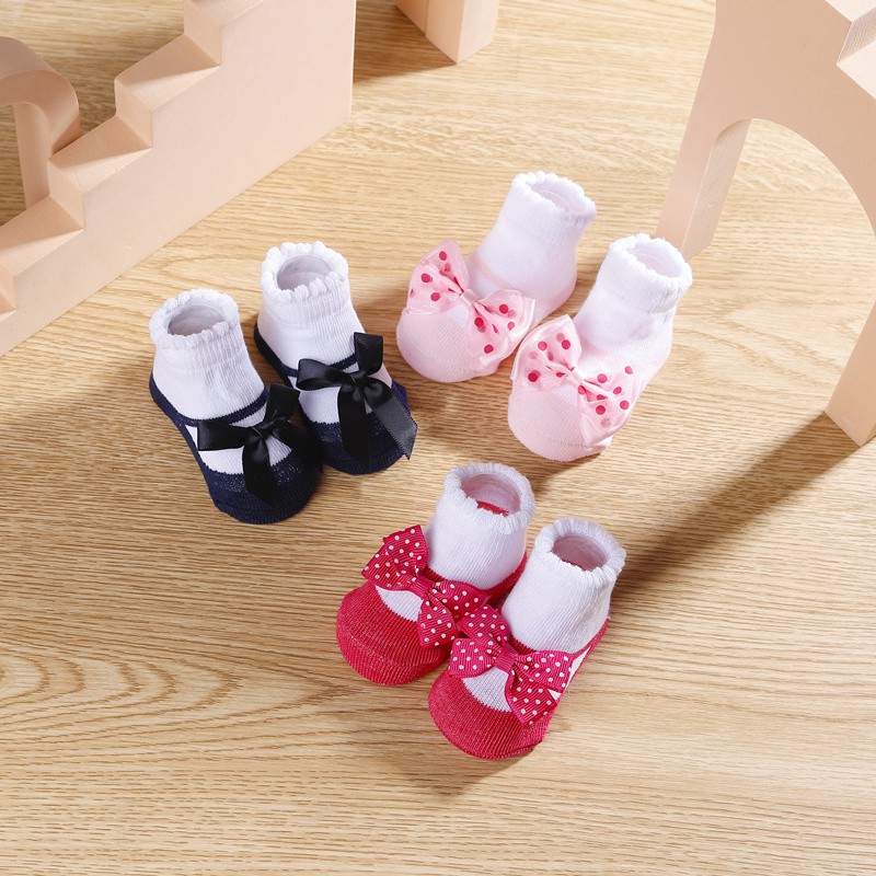 Satu set （5pcs） Kaos Kaki Bayi Newborn Laki-Laki / Perempuan