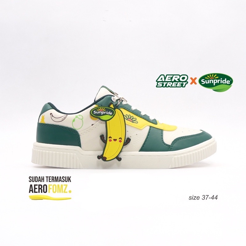 Aerostreet x Sunpride | Aero x Sunpride Natural Hijau Tua 37-44 [ORIGINAL]