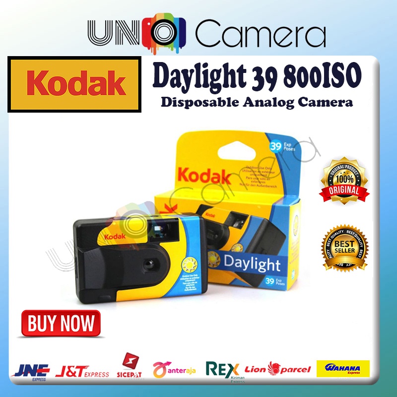 Jual Kodak Daylight 39 800 ISO Disposable Analog Camera Shopee