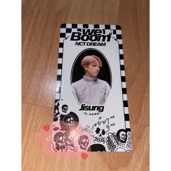 Boom Card NCT Dream Jisung - We Boom Album