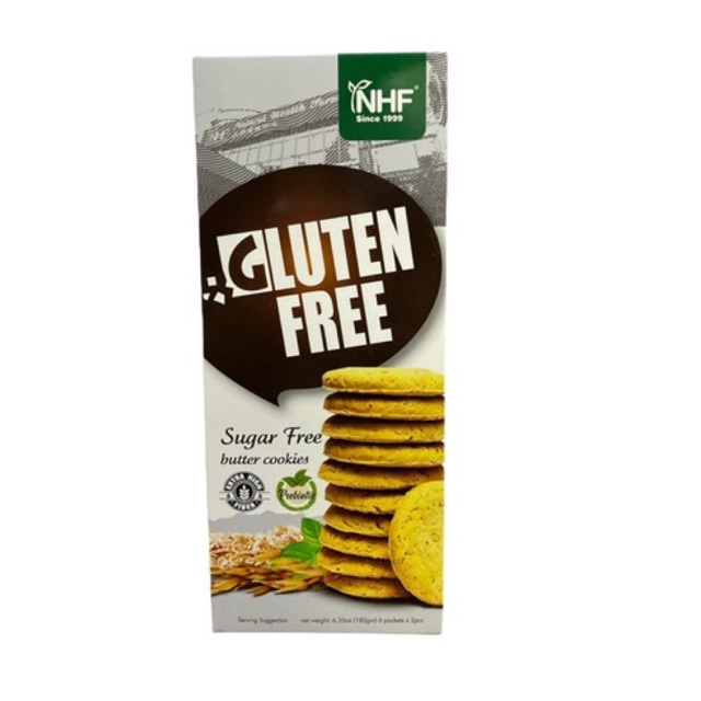 NHF Gluten Free Halal Butter Cookies 180gr Biskuit Bebas Gluten