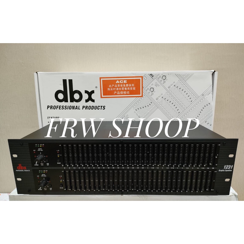 EQUALIZER DBX 1231 / DBX1231 / DBX-1231 ( 2 x 31 )