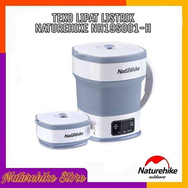 Teko Lipat Listrik Kecil Mini Praktis Masak Air Panas Portable Naturehike NH19S001-H