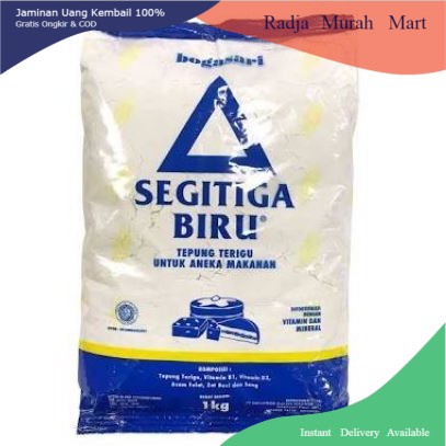 

TEPUNG TERIGU SEGITIGA BIRU EKONOMIS 1 KG / TEPUNG TERIGU SEGITIGA BIRU