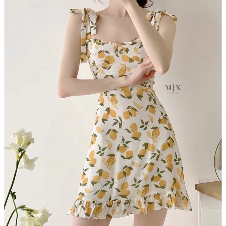 DRESS SUMMER IMPORT MINI DRESS FLORAL MX524