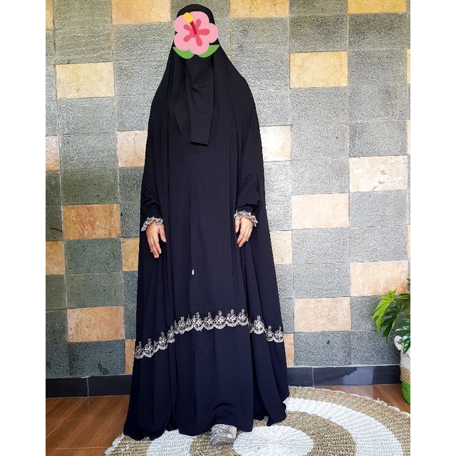 Safea Khimar FK long khimar over head ori royale hijab