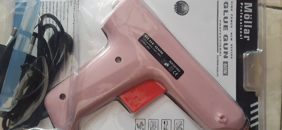 Mollar Glue Gun 80 Watt 80w / Alat Tembak Lem Bakar Besar