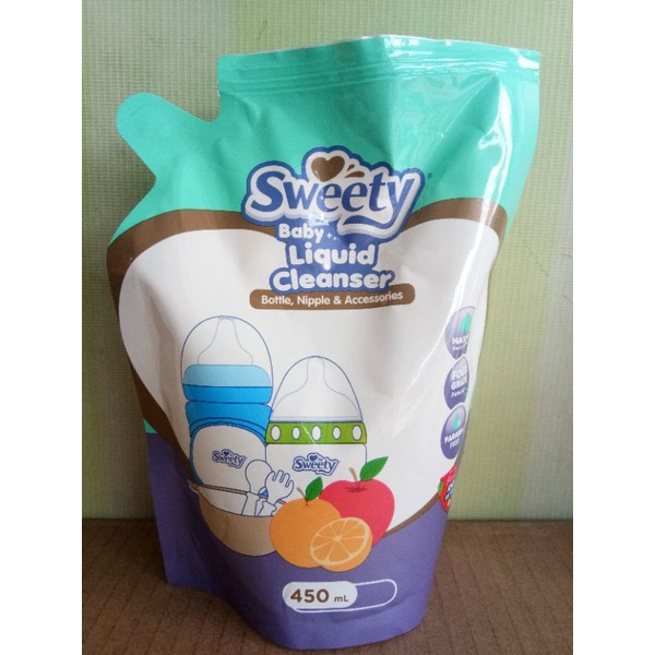 SWEETY BABY LIQUID CLEANSER BOTTLE, NIPPLE, ACCESSORIES 200ML, 450ML, 500ML, 900ML